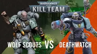 Wolf Scouts vs. Deathwatch | Kill Team Live