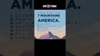 Its all connected and that's by design. The 7 mountain mandate 