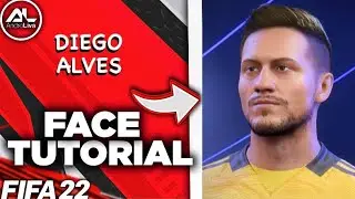 FIFA 22 - DIEGO ALVES Face + Stats (Tutorial)