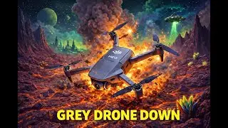 Grey Drone Down