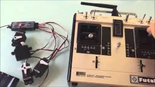 Vintage Futaba JN Radio 2.4GHz Conversion with Hitec Aurora Module