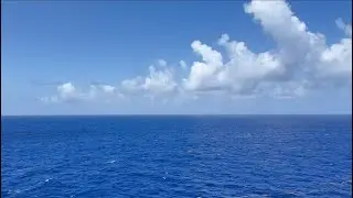 Relaxing Cruise Balcony Ocean Waves | Sleep Study Meditation Ambience | Icon of the Seas | 8 hours