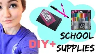 School Supplies HAUL + DIY Labels