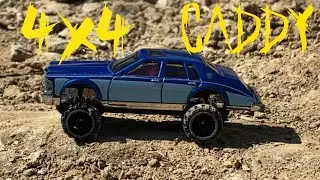 Custom Off-road 4X4 Cadillac Seville build- Hot Wheels