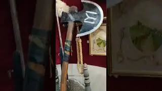Turgut Alp Axe 🪓 Museum Old Ertugrul Sword 🗡️ #Shorts