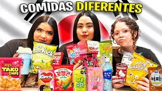 EXPERIMENTANDO COMIDAS ASI&Aacute;TICAS DIFERENTES | Bibi e Lud