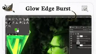 Как сделать эффект внешнего свечения в GIMP (Bold Radiance)