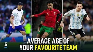 FIFA World Cup 2022 Average Age of Every Team - Savvies