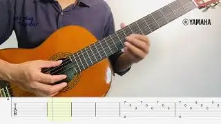 Romance Tutorial + TAB + Slow Tempo + Practice With Me