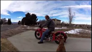 indian 4 test ride