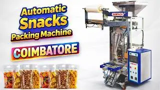 Murukku Packing Made Easy | Fully Automatic Snacks Packing Machine | High Speed Packing Machine