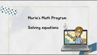 Solving Equations