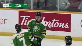 Sharks prospect Dickinson scores 1st of season