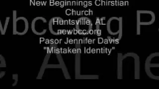 Pastor Jennifer Davis Preaching 