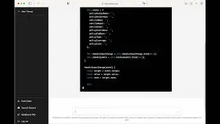 ChatGPT generating React code