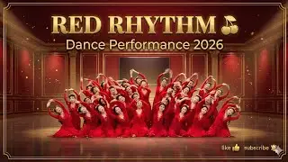 Red Rhythm 🍒 | Powerful Dance Performance 2026 | Passion in Motion | #viral #video #trending #shorts