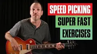 Intense Speed Picking Exercises for Guitar | Guitar Tricks