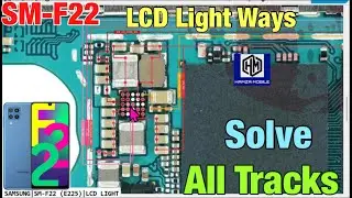 Samsung F22/SM-E225 Display Light iC Problem Solution.Samsung F22/SM-E225 LCD Light iC Ways Jumper📲
