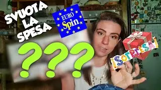 SVUOTA LA SPESA DI PASQUA DI EUROSPIN CON SORPRESA!!! || LIFE WITH CARMEN1988