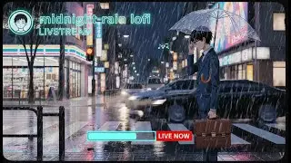 After Work Overthinking ☔ Rainy Night Lofi for Late Commutes
