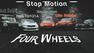 FOUR WHEELS || PROBLEMS WITH THE POLICE || STOP MOTION SERIES 2