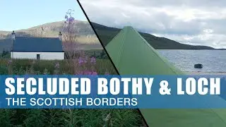 Scottish Bothy and Wild Camping at a Remote Loch