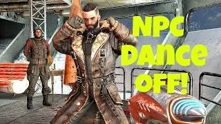 NPC Dance Off! Let's Dance Mod NPC version   Fallout 4 mods