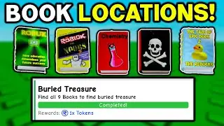 ALL BOOK LOCATIONS!! (Roblox Classic Hub)