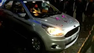 Vestige Ankush kumar meena sir  First car #firstcar (Ford Aspire) celebration 2016...