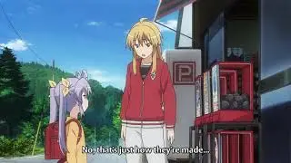 How toy capsule vending machines work (Non Non Biyori)