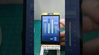ESP32 CYD LVGL Audio Mixer Demo ported to EEZ Studio #arduino #esp32 #esp8266 #lvgl #arduinoproject