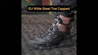 Testing & Showcasing Maven Steel Toe Knob Lacing Safety Shoes: Ultimate Protection & Comfort!