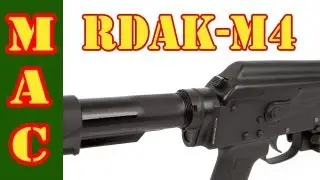 Rifle Dynamics RDAK-M-4 adapter demonstrated by a professional for educational purposes.