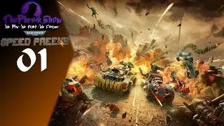 Let's Play Warhammer 40,000 Speed Freeks - Part 1 - All The Dakka!