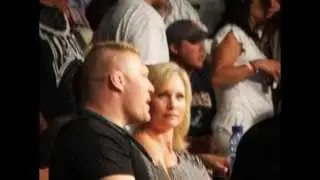 Brock Lesnar and Rena (Sable) Lesnar.