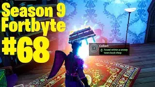 Fortnite - Fortbyte #68 Found within a snowy town book shop