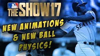 MLB THE SHOW 17 NEWS! NEW ANIMATIONS, NEW BALL PHYSICS, NEW CATCHER MECHANICS ETC.