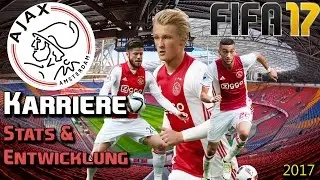 MEGA-TALENTE!!  - FIFA 17 KARRIERE | AJAX AMSTERDAM 2017 - STATS & ENTWICKLUNG!