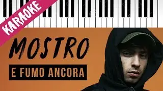 Mostro feat. Ultimo | E Fumo Ancora // Piano Karaoke con Testo