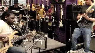 Chaun Horton drum clinic 2008 @ GC Rochester NY- Paul McArdle Guitar, Daric Bennet