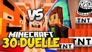 Team PALUFFEL VS GOMFREAK! - Minecraft 30 DUELLE #1 [Battle]