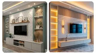 Top 10 Stylish TV Wall Unit Ideas | Living Room Decor