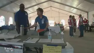 City of Austin goal is to clear the Harvey mega shelter by noon Friday