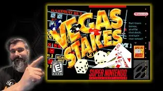 Lady Luck was NOT with me!  Vegas Stakes on SNES