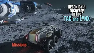 RECON Data recovery in the TAC and LYNX  in Star Citizen
