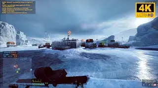 Battlefield 4 | Multiplayer Gameplay [4K 60FPS] Operation Whiteout