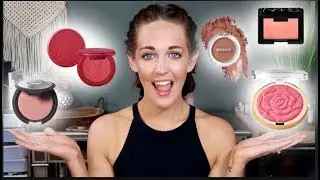 RANKING MY ENTIRE BLUSH COLLECTION  │ WORST TO BEST