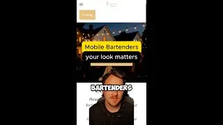 Mobile Bartenders - Your Look Matters!