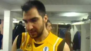 ARIS - Gas Terra 79-58 Eurocup 6/12/2011 Tapoutos Xrhstos