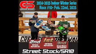 2024-2025 Winter Series Race 10 Street Stock A Main @creeksidespeedway Feb 22, 2025